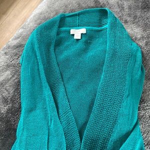 Teal duster